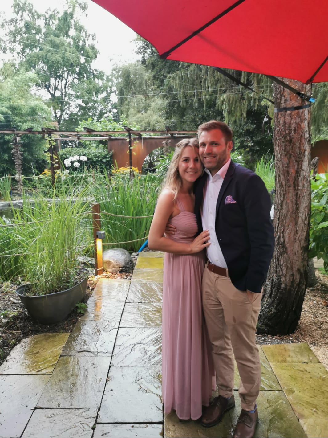 Chantal & Luca als Hochzeitsgäste