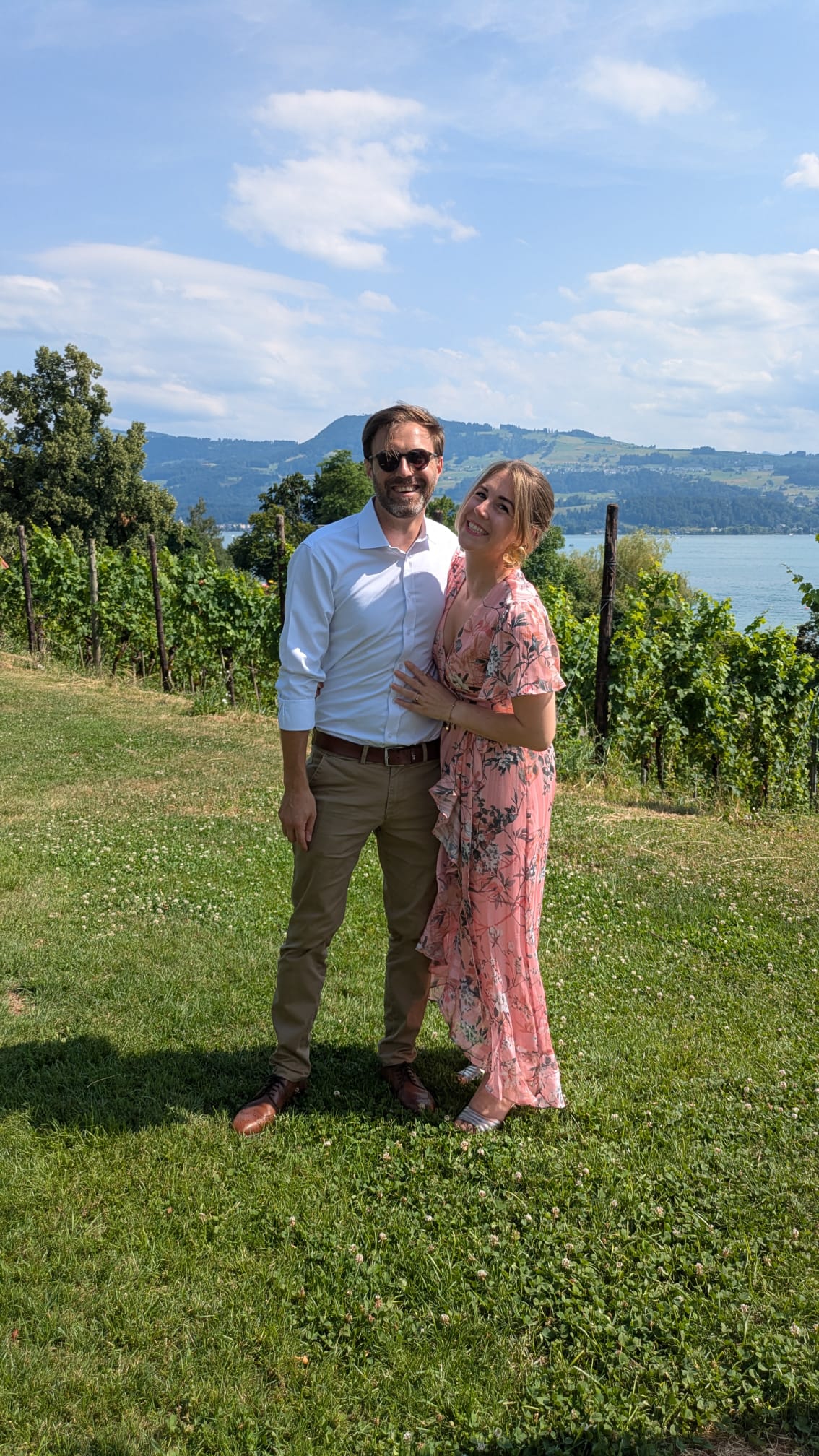 Chantal & Luca als Hochzeitsgäste