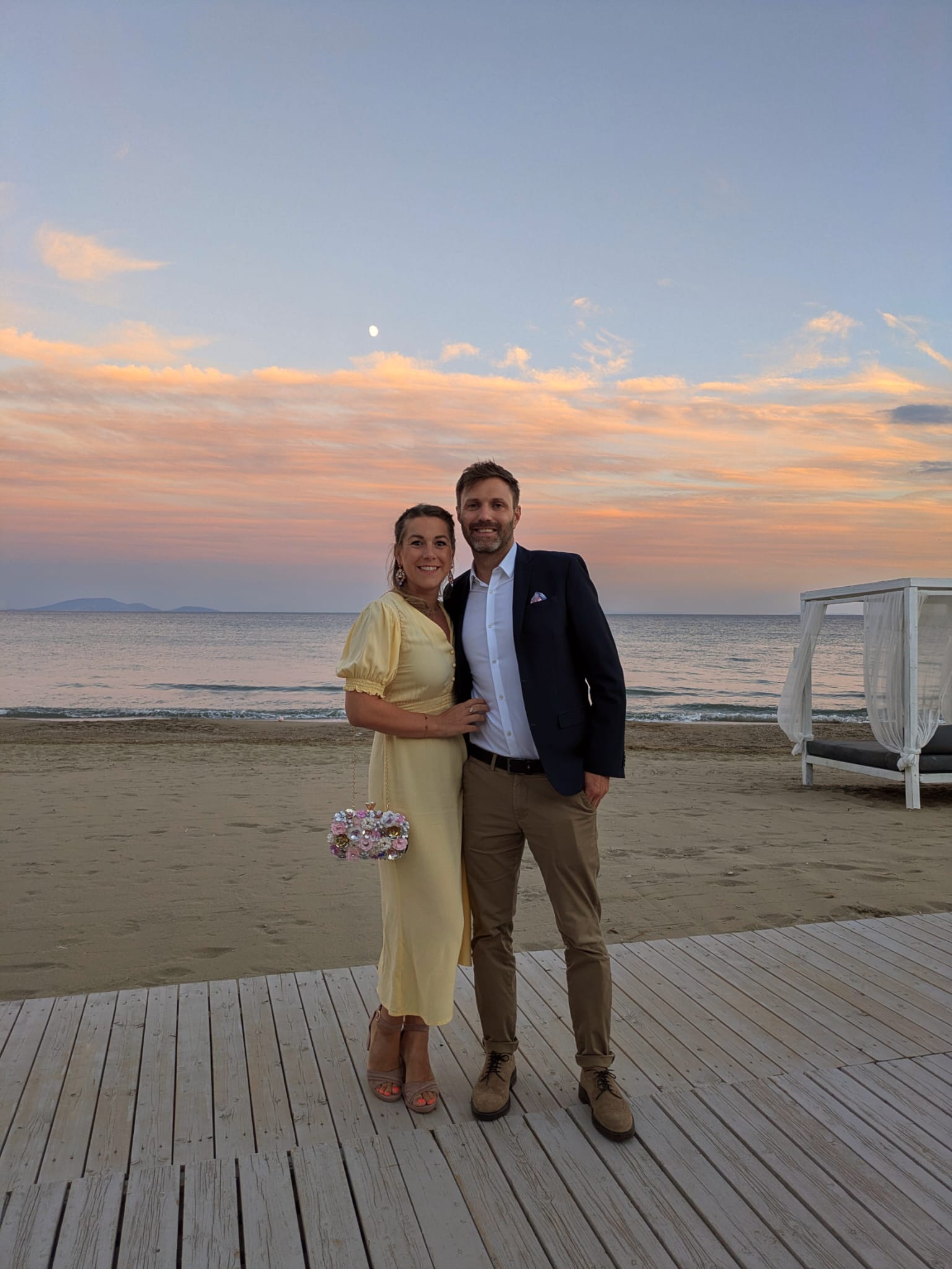 Chantal & Luca als Hochzeitsgäste