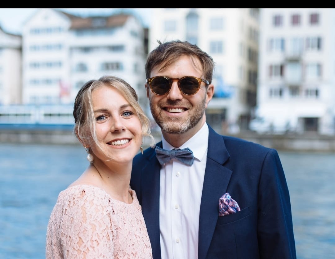 Chantal & Luca als Hochzeitsgäste