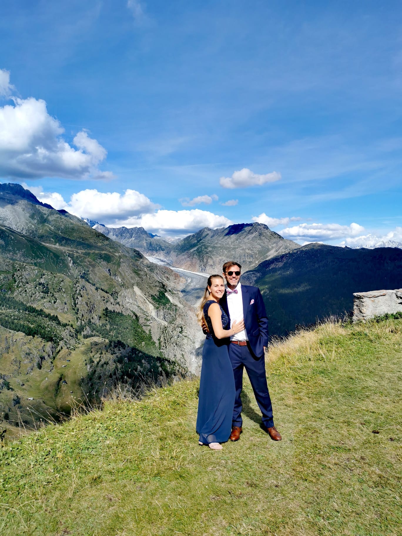 Chantal & Luca als Hochzeitsgäste